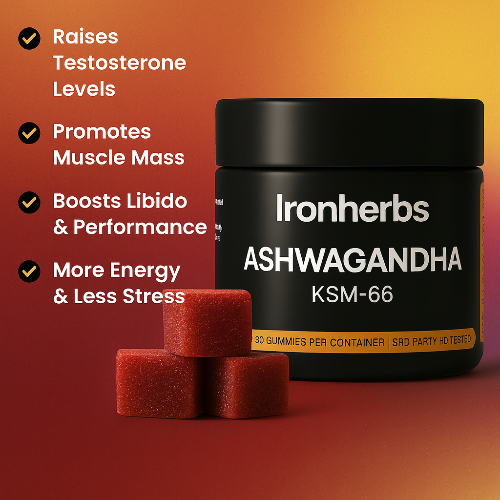 Ironherbs Natural Ashwagandha Gummies